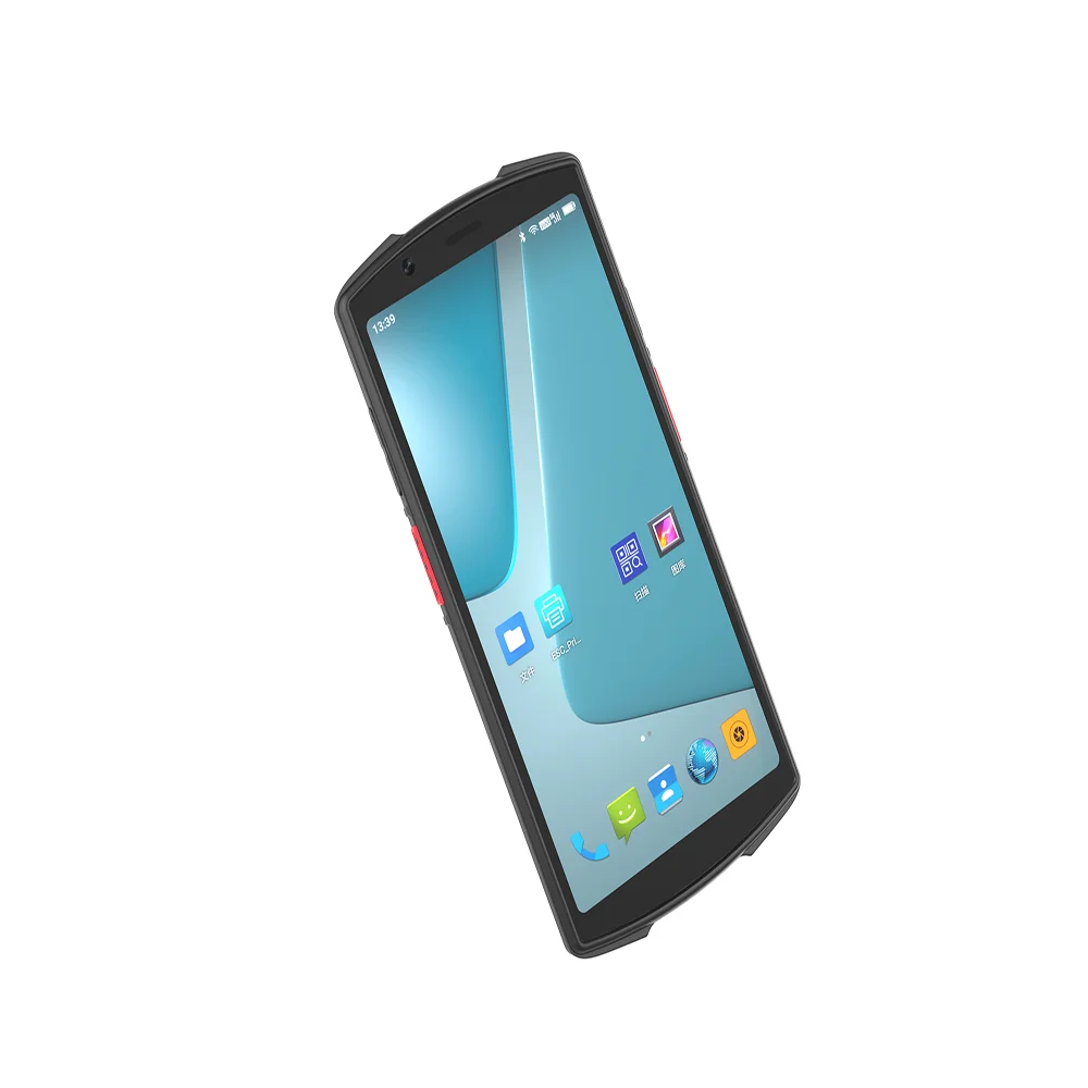 6. Inch Robuuste Handheld Terminal Met Vingerafdruk Ontgrendeling, 2d Barcode, Nfc, Octa-Core Android 10.0 , 4G Lte, 4Gb + 64G N60