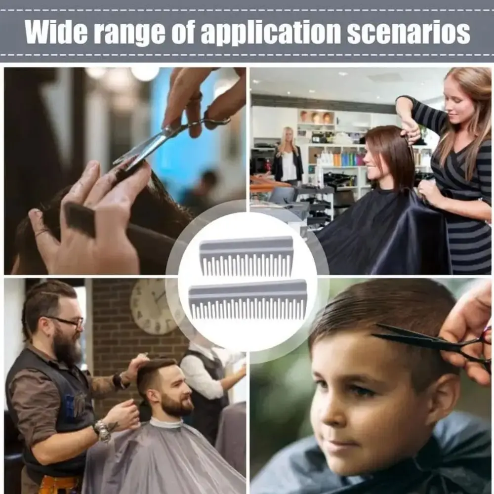 

Hair Stylishing Tool Hair Comb Professional Scissor Plastic Hair Scissor Comb Grooming Thinning Detachable Hair Cutting Comb