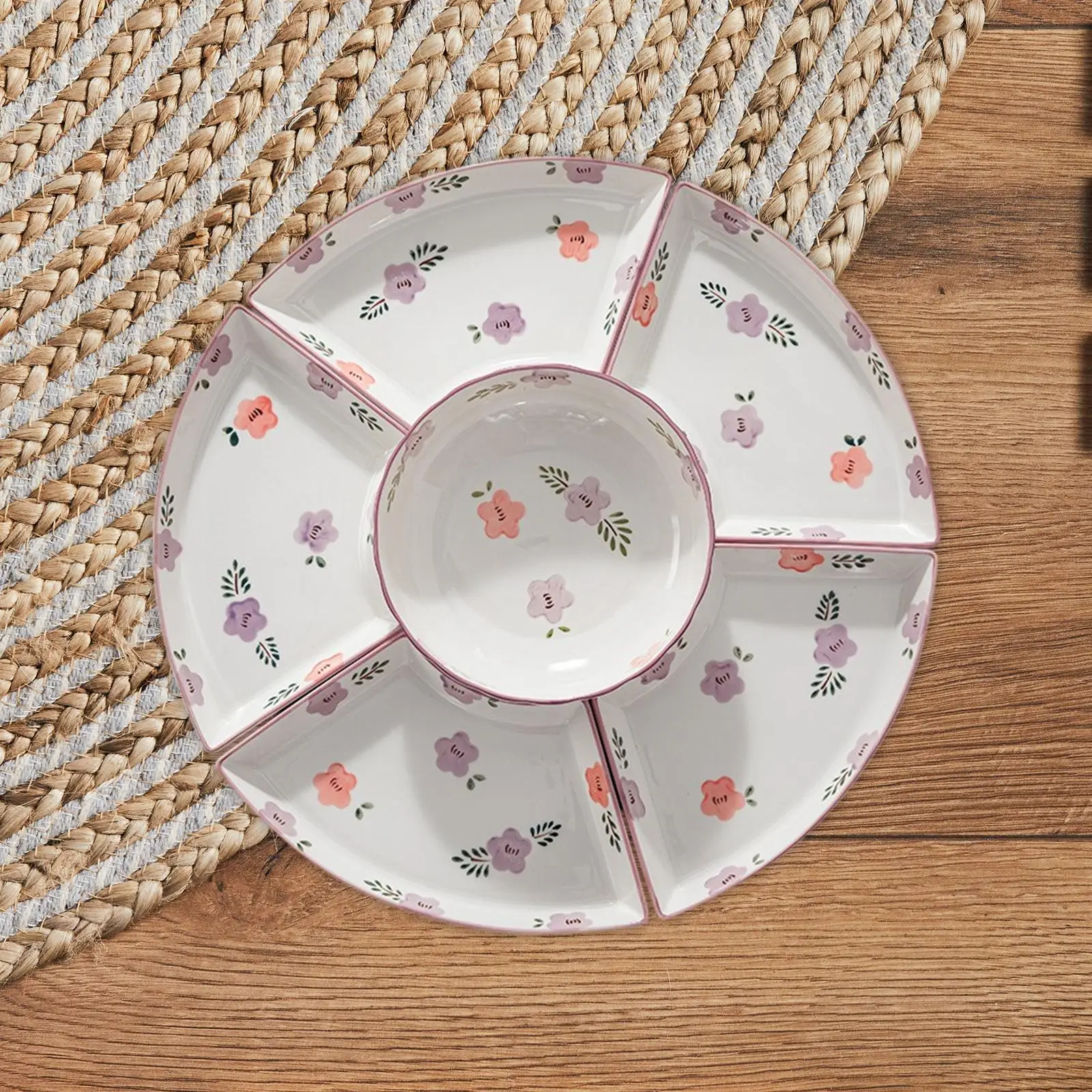 

Сервировочная посуда, керамический декор стола, многофункциональный сервировочный поднос, набор тарелок для еды для ресторана, семейной вечеринки, ужина, фруктов