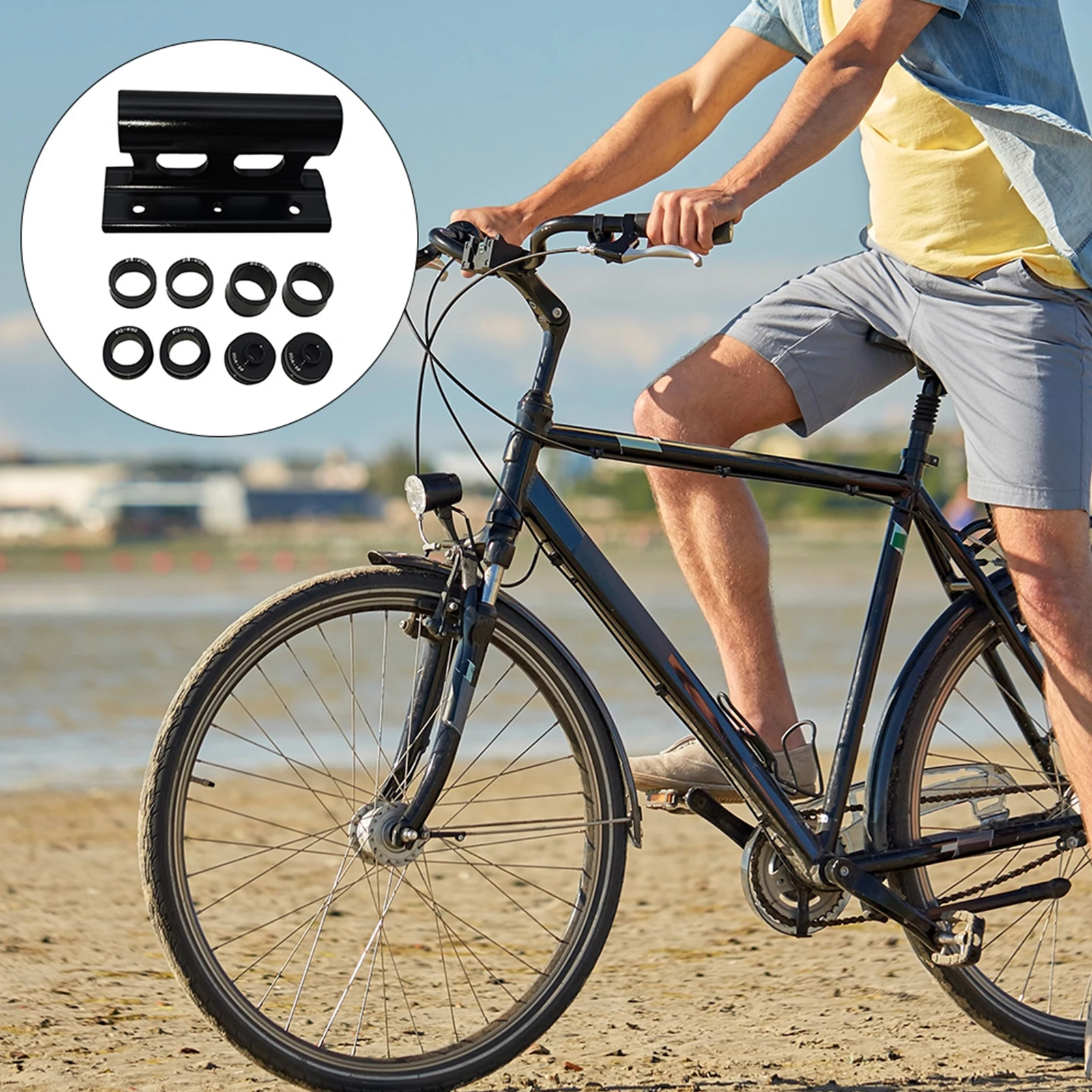 1 set Car Roof Bike Mount Iron Fork Holder Black Quick Release Bicycle Storage Transport Rack Bicycles Block Bike Carrier Fork