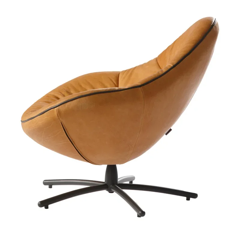 Cadeira de sofá individual designer criativo assento real