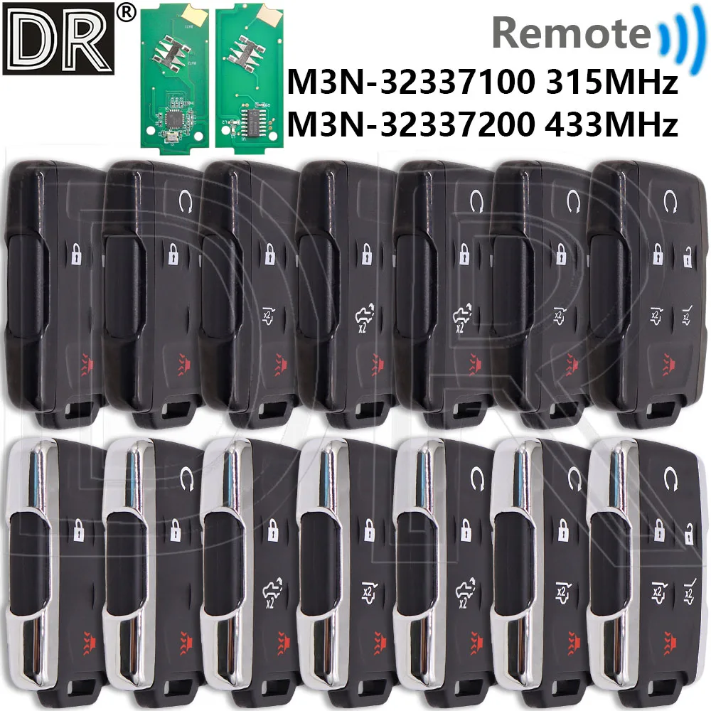 

Great M3N-32337100/7200 Keyless Entry 315/433MHz Car Remote Key For Chevrolet Suburban Tahoe Silverado GMC Suburban Tahoe Yukon