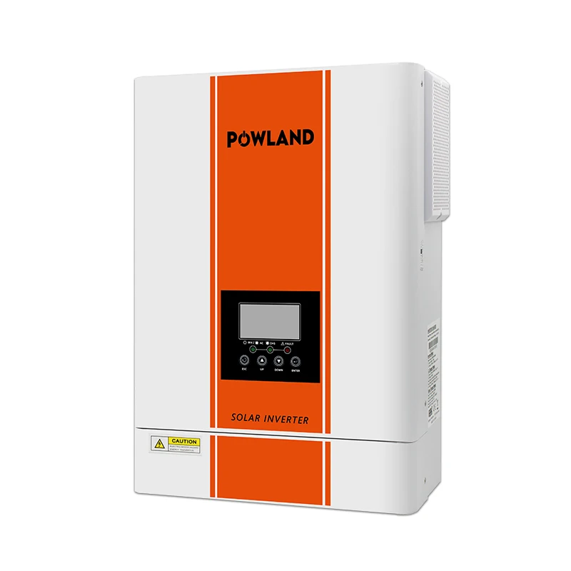 Powland 6500W Solar Hybride Inverter Oplader 48V 6200va Batterij 60V-500V Pure Sinus 220vac 110a Mppt Zonne-Energie Laadregelaar - afbeelding 2