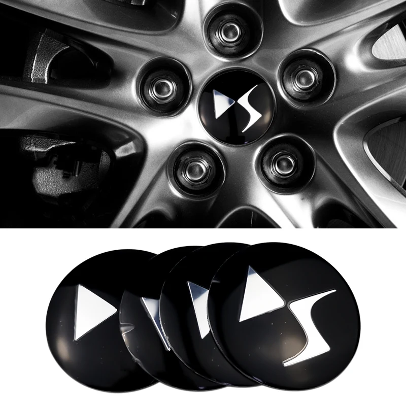 Car Wheel Center Rim Hub Caps Cover Sticker for Citroen DS C5 C4 C3 C6 C-QUATRE Elysee Saxo Xsara Picasso Aircross Berlingo