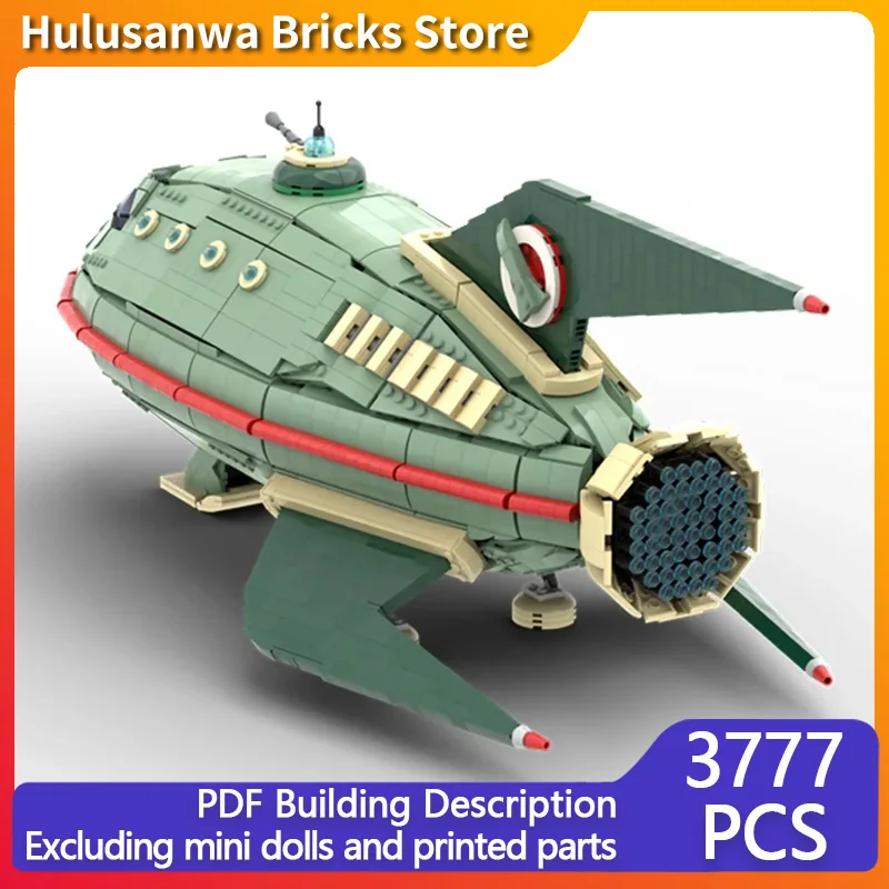

Popular Anime Model MOC Building Bricks Transport Spaceship Modular Technology Assemble Children Toys Suit Gifts Holiday