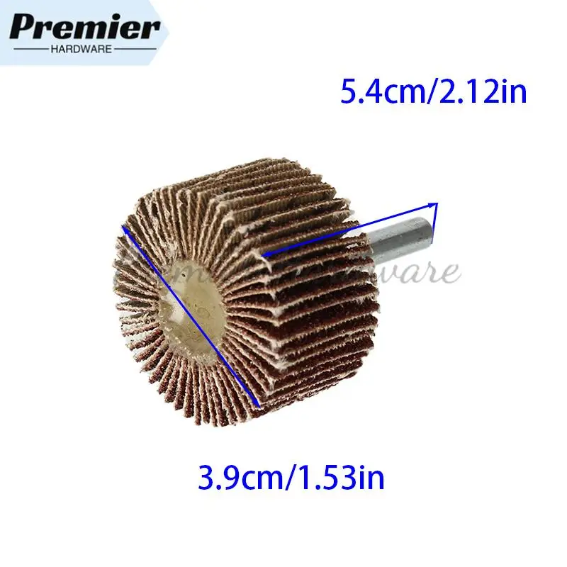 1 قطعة الرملي رفرف تلميع عجلات الرملي القرص الصنفرة 6 مللي متر عرقوب جلخ طحن عجلة رئيس ل أداة دوارة