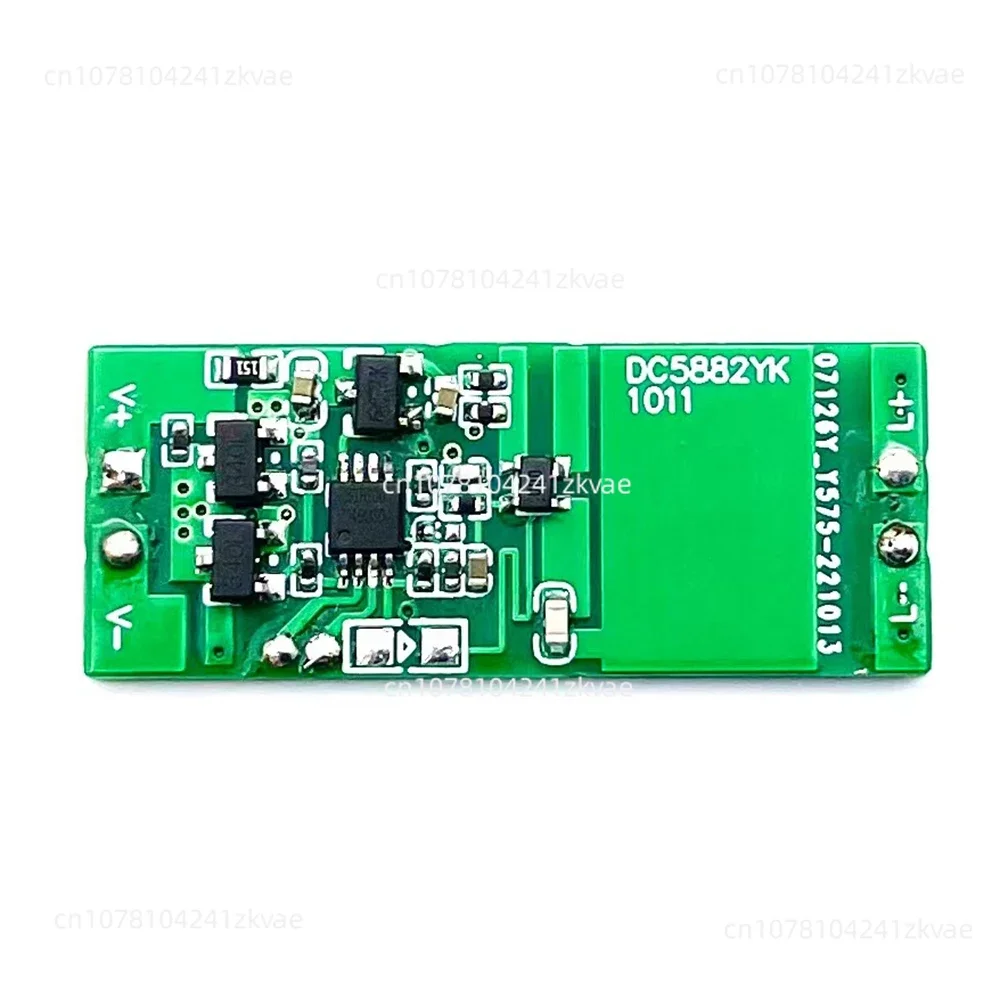 DC12V Non-opening Hidden Human Body Sensor Module Man-on / Man-walk Fading Light Strip Induction Switch