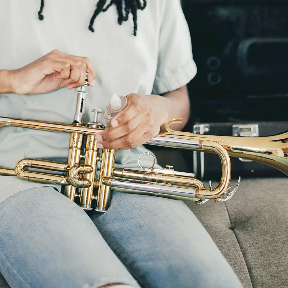 

1Set Copper Trumpet Front Back Premium Replacement Durable Musical Instrument Accessory Lightweight Golden