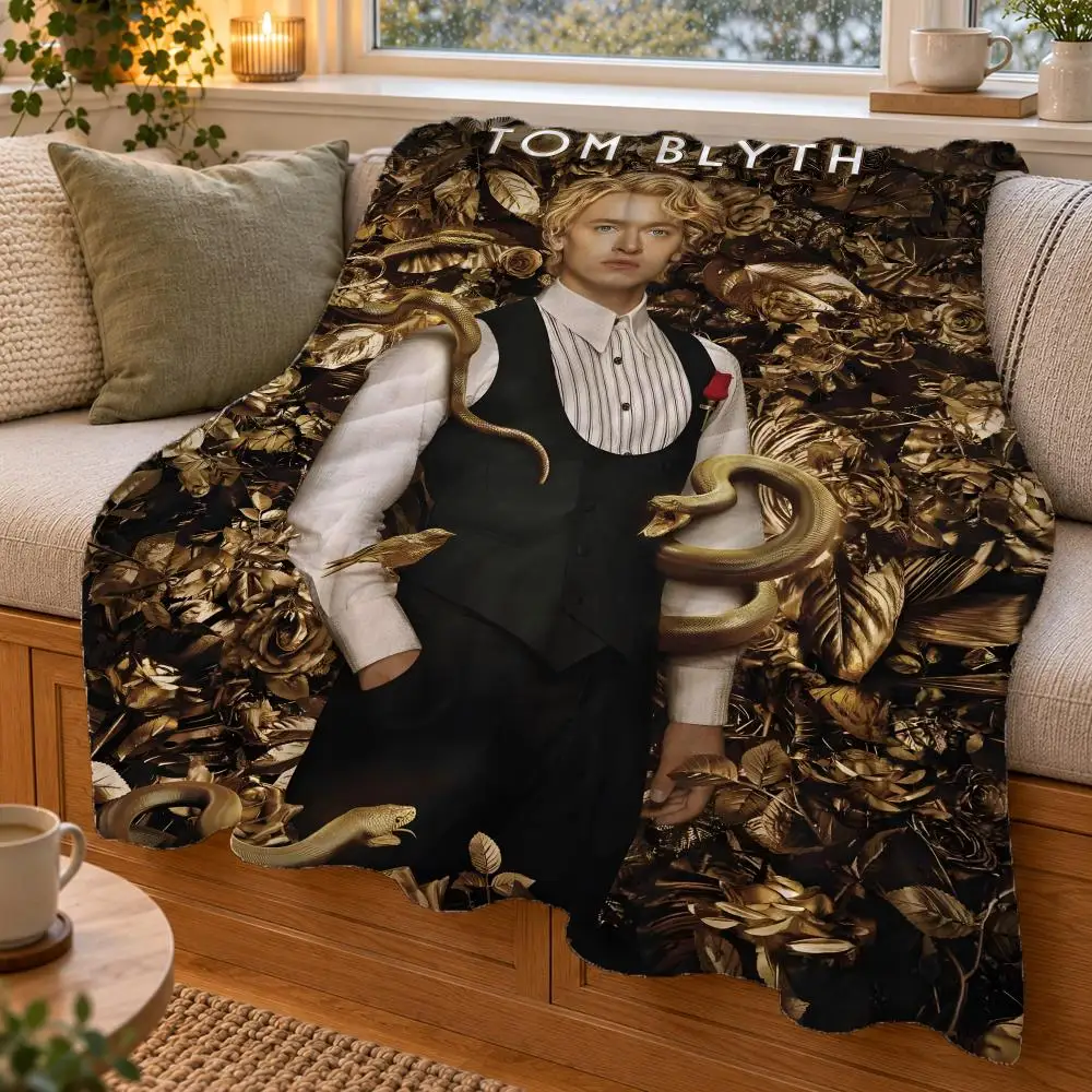 The Ballad Of Songbirds And Snakes 2 Throw Double Sided Flannel Throw Blanket Soft Warm Washable Home Decor