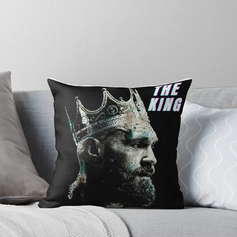 

Tyson Fury - The KING Throw Pillow Cushions Home Decor Christmas Covers christmas ornaments 2025 pillow