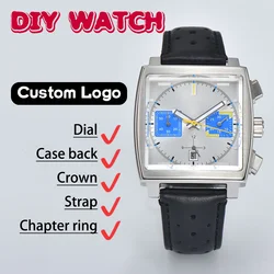 Customized Watches 7750 Style Stainless Steel Case Multifunction Chronograph Dial Luminous Waterproof Luxury Men's Watches