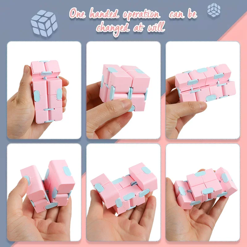 

1/4Pcs Mini Folding Puzzle Cube Educational Toys for Kids Birthday Party Favors Goodie Bags Filler School Reward Christmas Gift