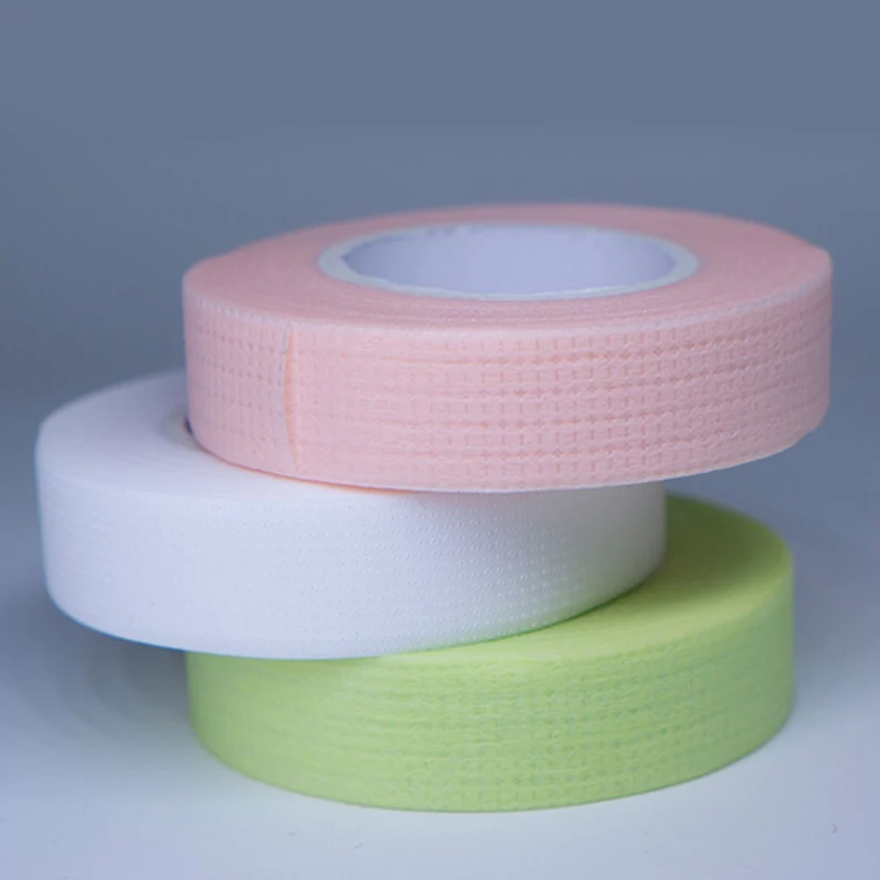 Eyelash Extension Tape Non-Woven Easy To Tear Cilia Micropore Tape Lash Supplies Paper Under Eye Pads For Building Extension