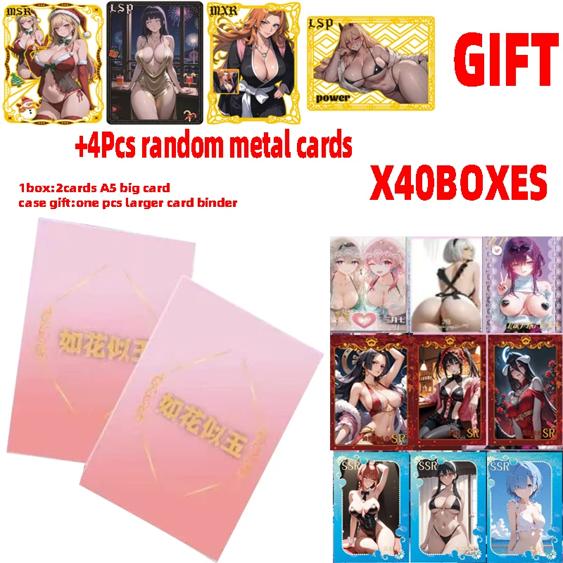 2025 Wholesale  Goddess Story  Changyin Card Club-Beautiful A5 Card  Girl Waifu Swimsuit Booster Box Habbies Gift