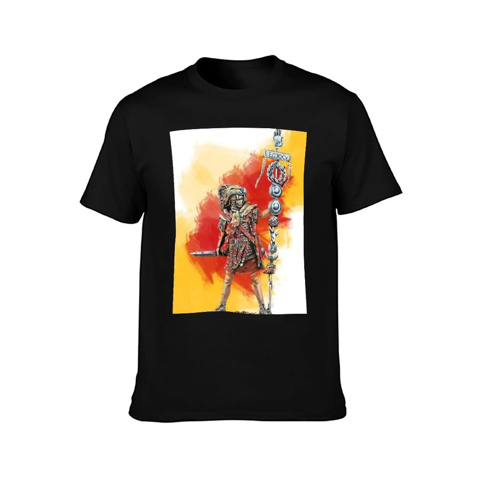 The Roman Legionary T-Shirt Relaxed Fit Casual Short Sleeve Top T-Shirt