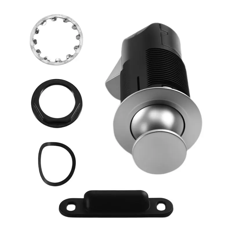 Marine Boat MP-05-312-22 MP Point Push-Type Door Lock Rust Proof Cabinet Hardware Handle