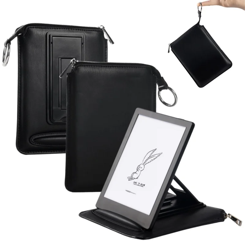 

Slim Zipper Sleeve Pouch For Kobo Clara Colour & BW 2024 6" eBook Protective Cover Case with Rear Kickstand