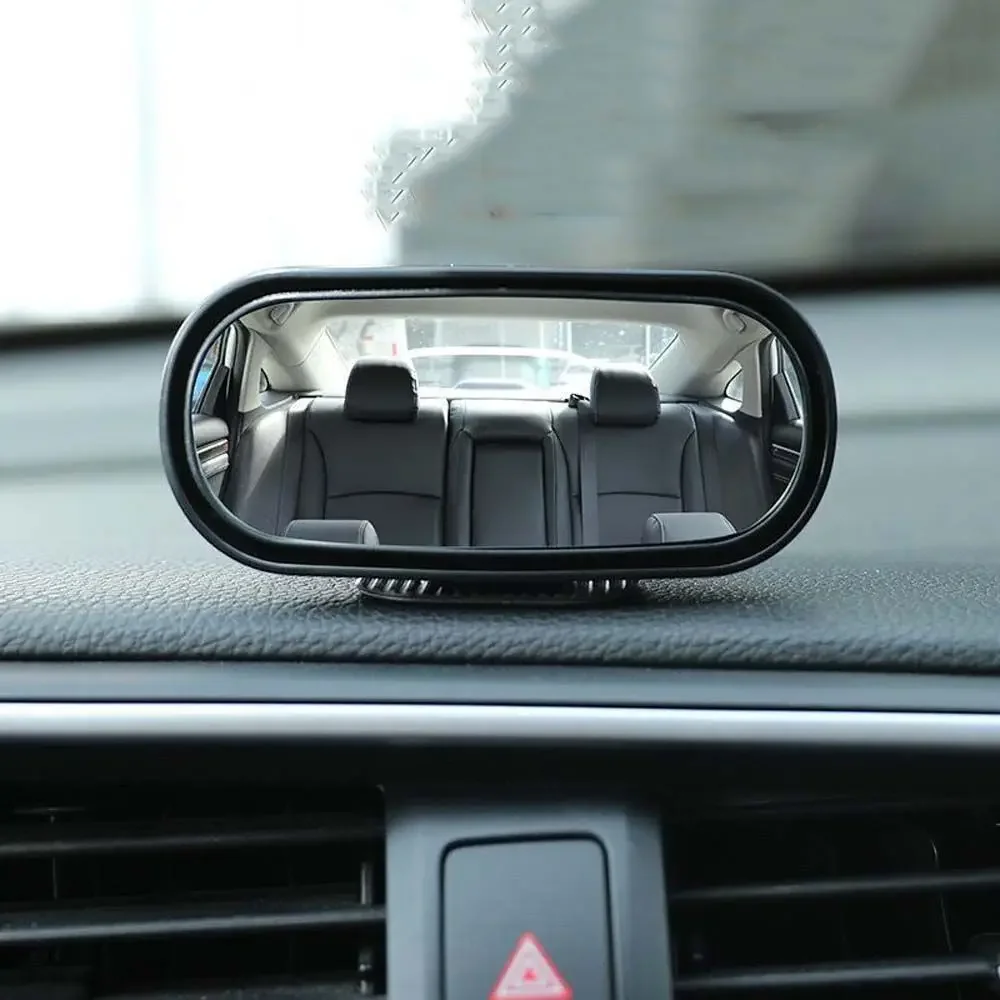Adjustable angle rearview mirror, auxiliary mirror, car rearview mirror, wide-angle rectangular blind spot car rearview mirror