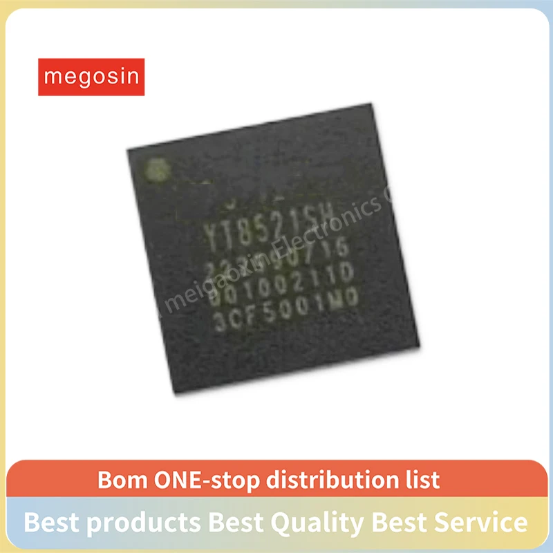 1pcs/lot  YT8521S YT8521SH-CA QFN48 Ethernet chip