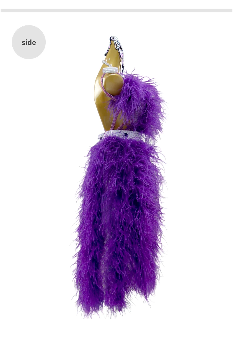 Mädchen Tanzsport-Kostüm Latein-Kleid 2026 Damen Amerikanische Tänze Ballsaal-Outfits Passende Kleidung für Frauen Eleganter Party-Anzug für Erwachsene – Detail 9