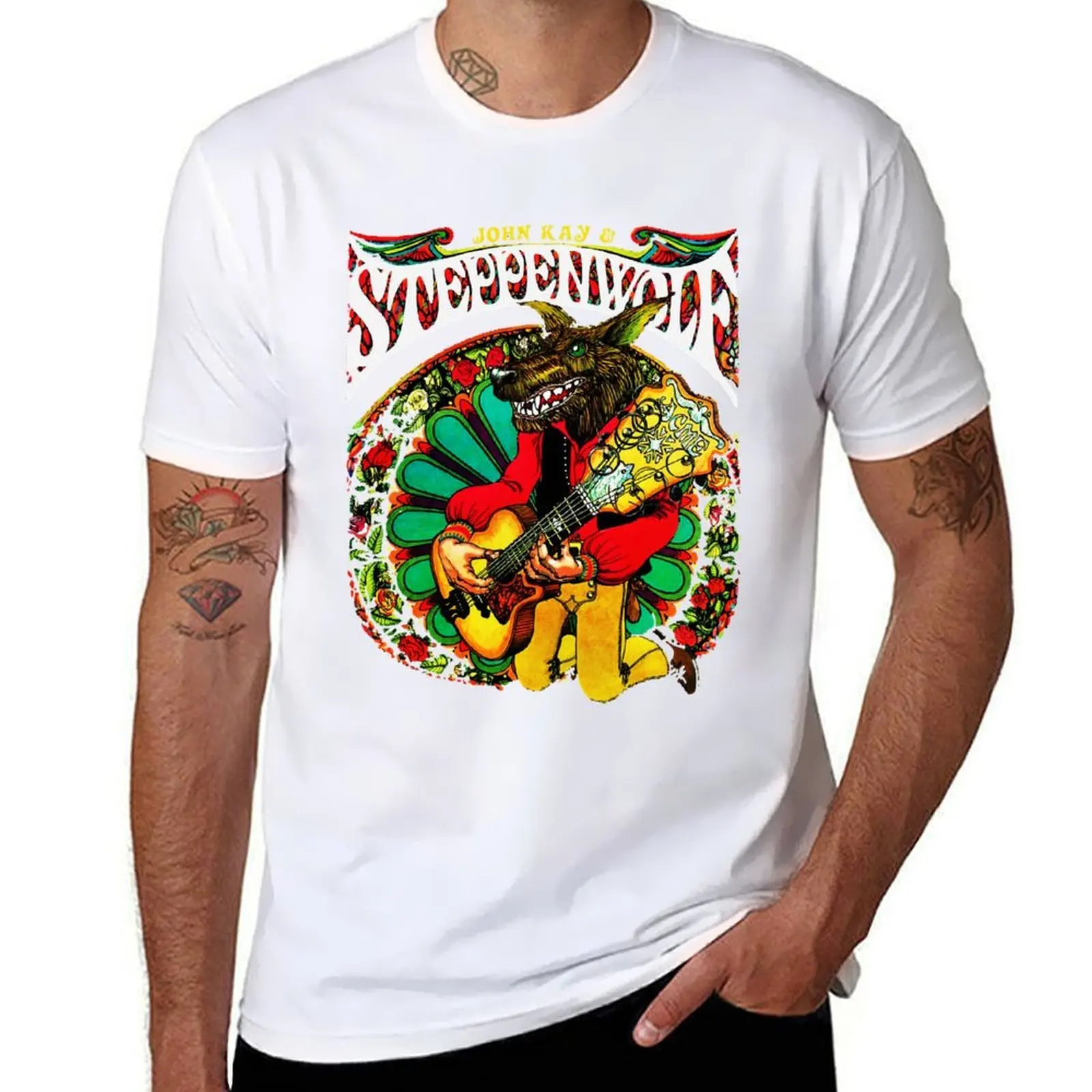 

steppenwolfactres band rock 90art T-Shirt t shirts for man cotton t shirt man casual T-Shirt