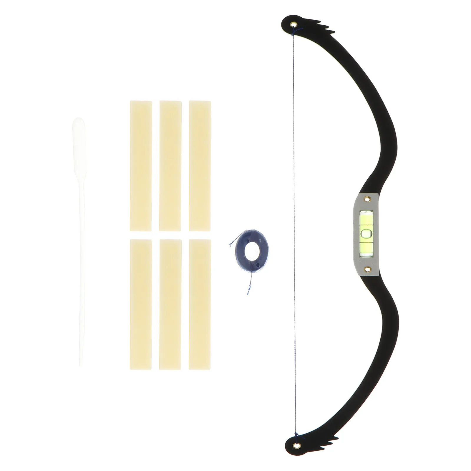 

Инструмент для измерения и разметки бровей из нержавеющей стали в форме банта, линейка для симметричного формирования бровей, маркер для линии бровей