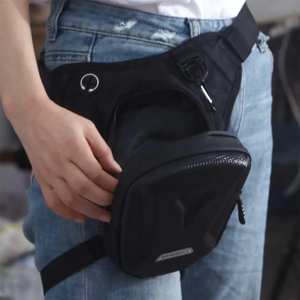Thigh Belt Motorcycle Accessories Storage Pouch Fanny Pack Bag Motorbike Fanny Pack Drop Waist Leg Bag Motorcycle Bag Waist Bag