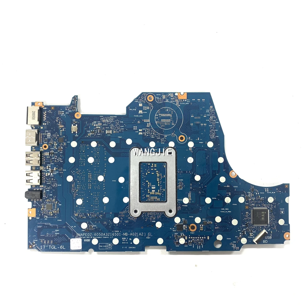 For HP 17-BY4000DS 17-BY Laptop Motherboard  M12540-601	M12540-001 6050A3216501 UMA SRK05 i5-1135G7 100% Working