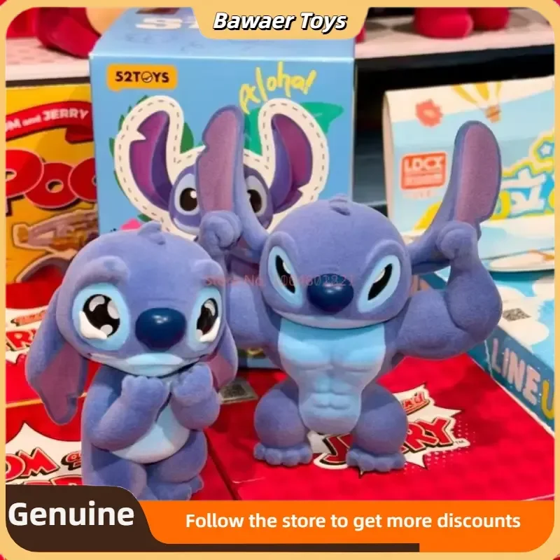 

Disney Stitch Series Blind Box Kawaii Stitch Battle With Gantu Action Figure Doll Ornament Mystery Box Surprise Bag Kds Gift Toy