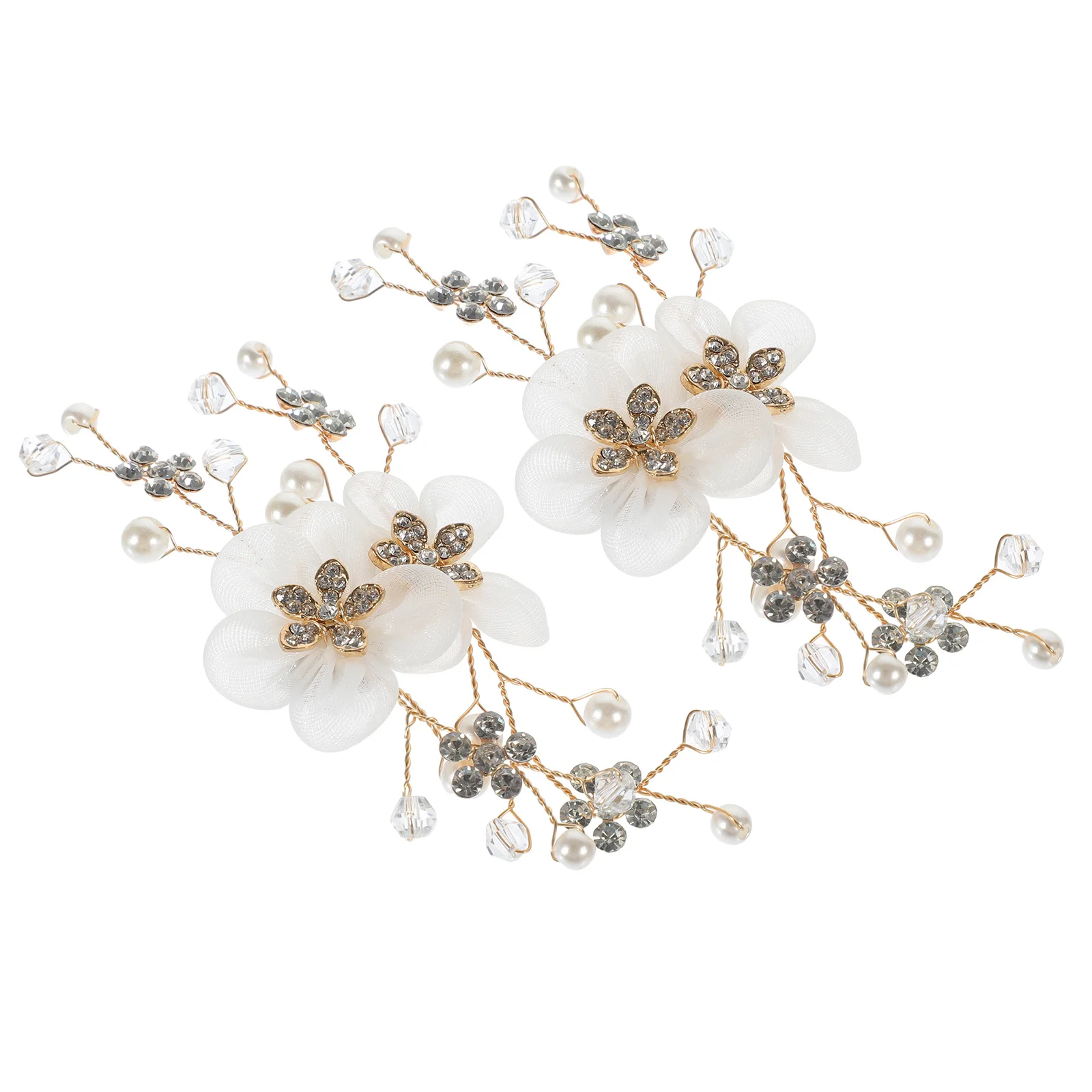 

2Pcs Pearl Decorative Shoe Clips Flower Embellishments Bridal Wedding Heel Accessories Elegant Party Decor Decorative Shoe Clips