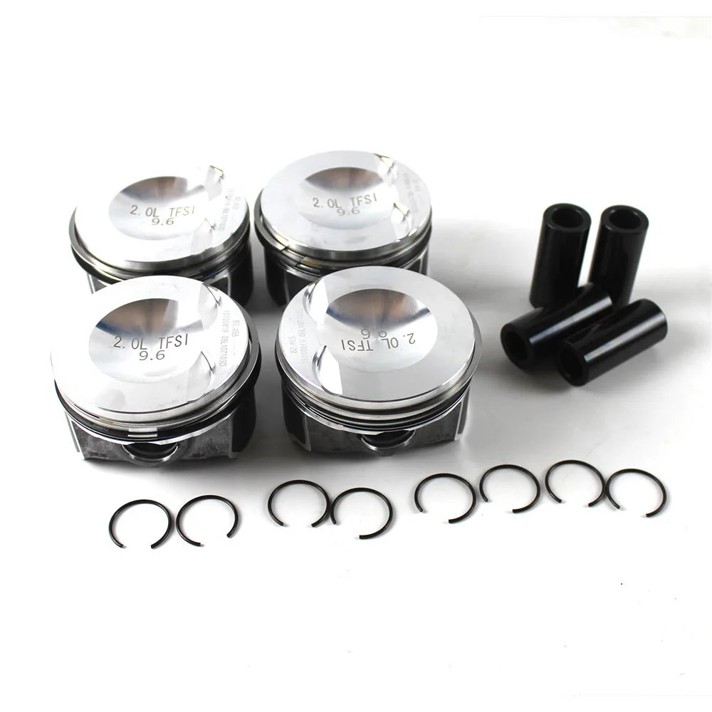 

4Pcs Φ82.5/23mm Piston&Ring Kit EA888 06H107065DM 06H 107 065DM for VW Golf Audi SEAT 2.0T CAE CCT CDN CCZ CAW CBF