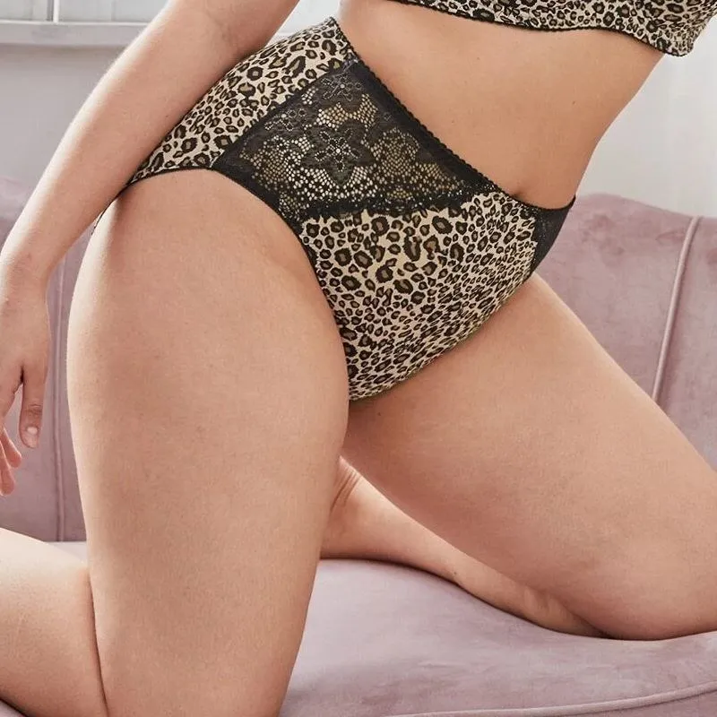 Beauwear Big Size Panty High Quality Women Brief Sexy Women Underwear Seamless Underwear Leopard Lingerie Underwear Women