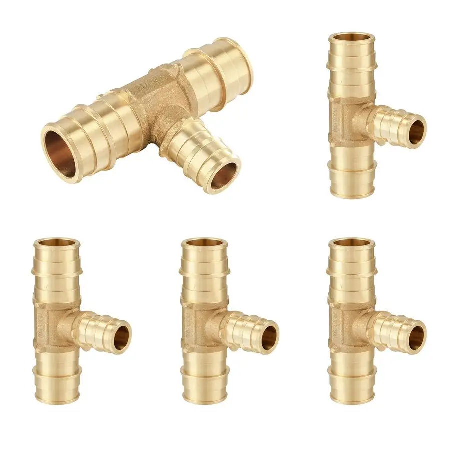 

PEXA Fitting, 3 4x3 4x1 2 Expansion Tee, PEX Expansion Fitting Tee, ASTM F1960PEX19601205