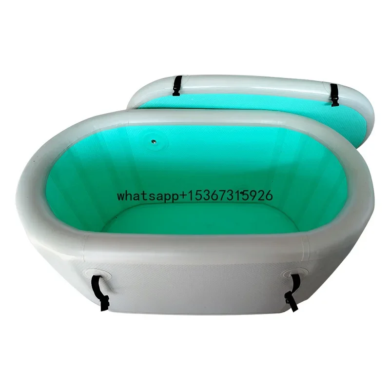 portable outdoor Inflatable Drop stitch ice bath tub inflatable Ice Bath Tub plunge For Health Recovery