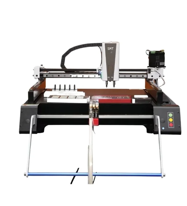 

Desktop Smt Machines 2 Head 36 Feeder Stations LED PCB Profing Making Mini Desktop Smd Smt Pick and Place Machine for SMT Line