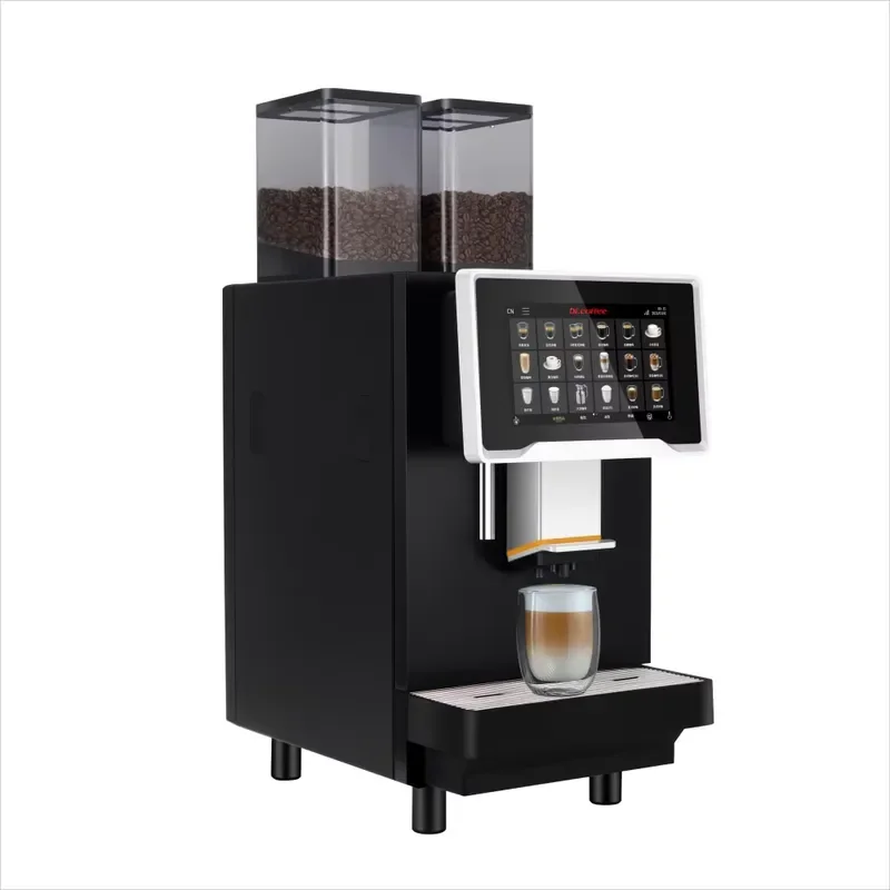 Dr.coffee F30 Plus-T Professional Bean to Cup Automatic Coffee Machine with Milk Pump Coffee Maker for Business