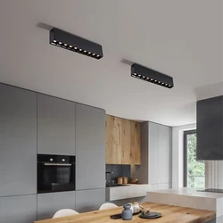 Surface Mount LED Downlight Spot Light 10W 20W 30W Line Light Bar Creative Linear Long Strip Living Room Corridor Light