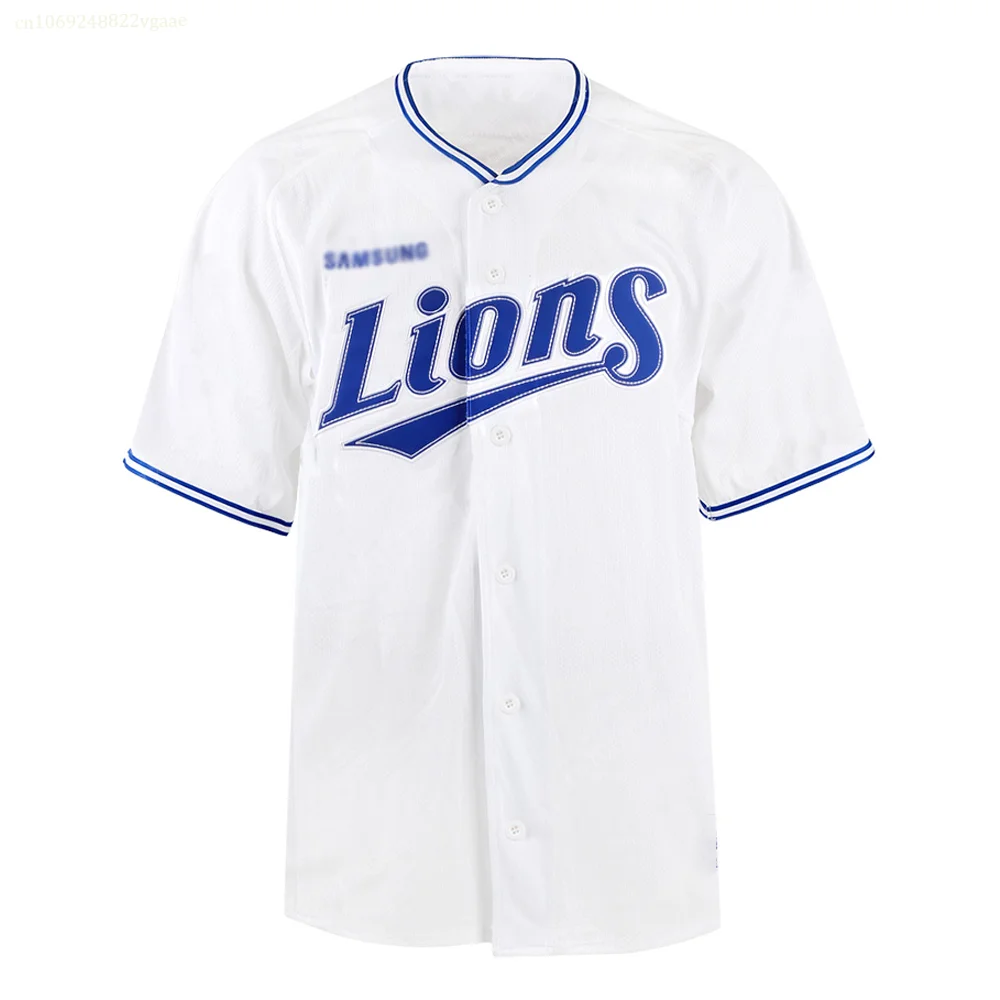 Summer 2024 Korean Landers Baseball Jersey Men Boys T Shirt Children KIDS Training Uniform Team Top