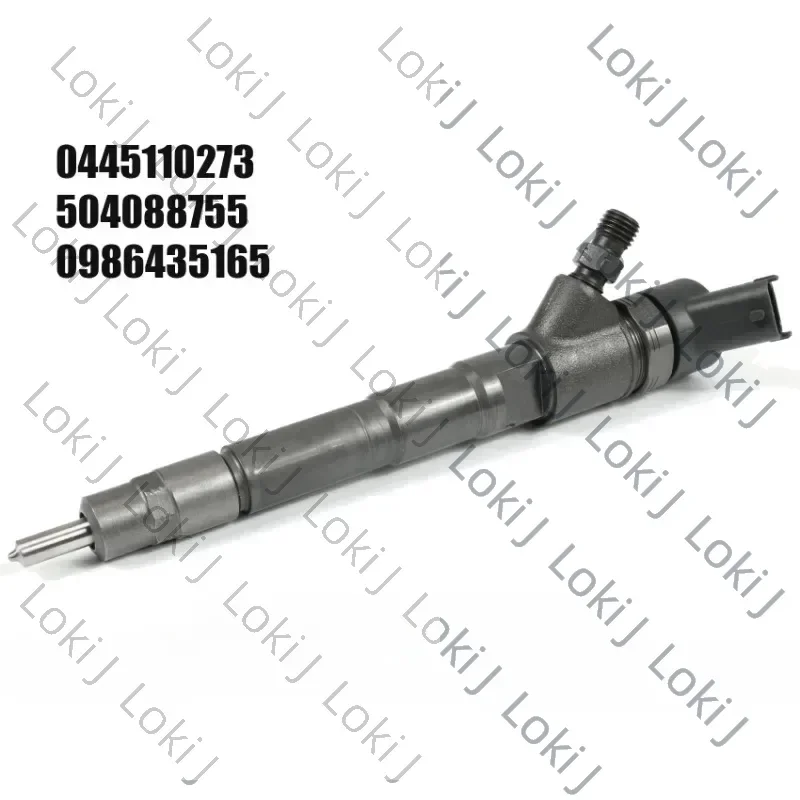 Loki J 0445110273 New Common Rail Fuel Injector 0986435165 for FIAT Ducato IVECO Daily 2.3 D 504088755 504377671