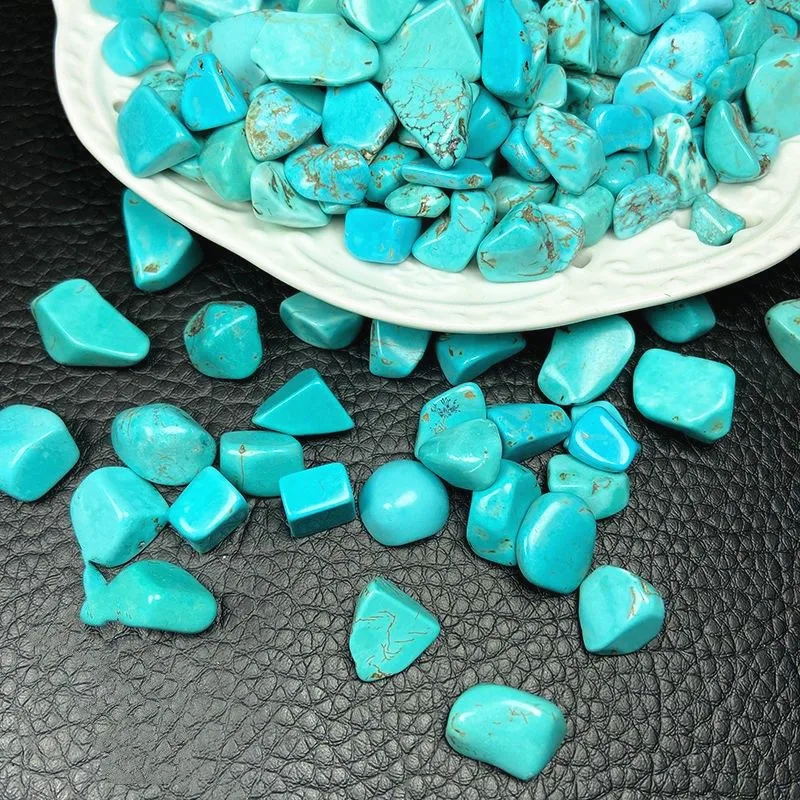 1000g Green Turquoise Gravel Rock Rough Stone Nugget Healing Gravel Fish Tank Natural Stones and Minerals