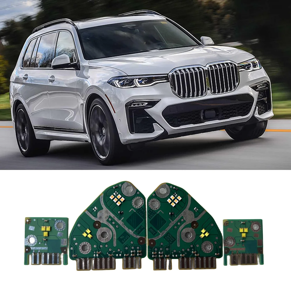 

Белые светодиодные дневные ходовые огни с функцией указателей поворота для BMW X7 G07 2019-2021, лазерные фары, ангельские глазки, яркое восстановление света