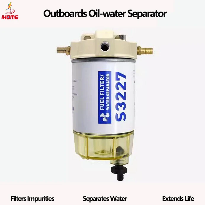 HANGKAI Outboard S3227 Oil-Water Separator Assembly Marine Engine Outboards Universal Oil-water Separator Filter for PARSUN