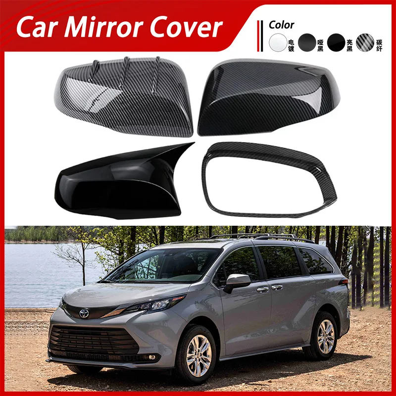 Suitable for models 21-24 Toyota Senna Sienna XL40 rearview mirror cover rearview mirror case rearview mirror cover