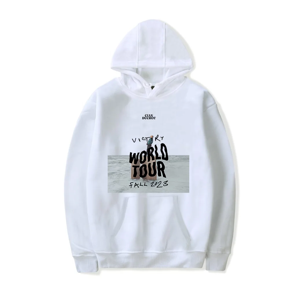 Cian Ducrot-Hoodies de inverno para mulheres, merch, Victory , World Tour, diário com capuz, estilo casual, streetwear, pulôvere