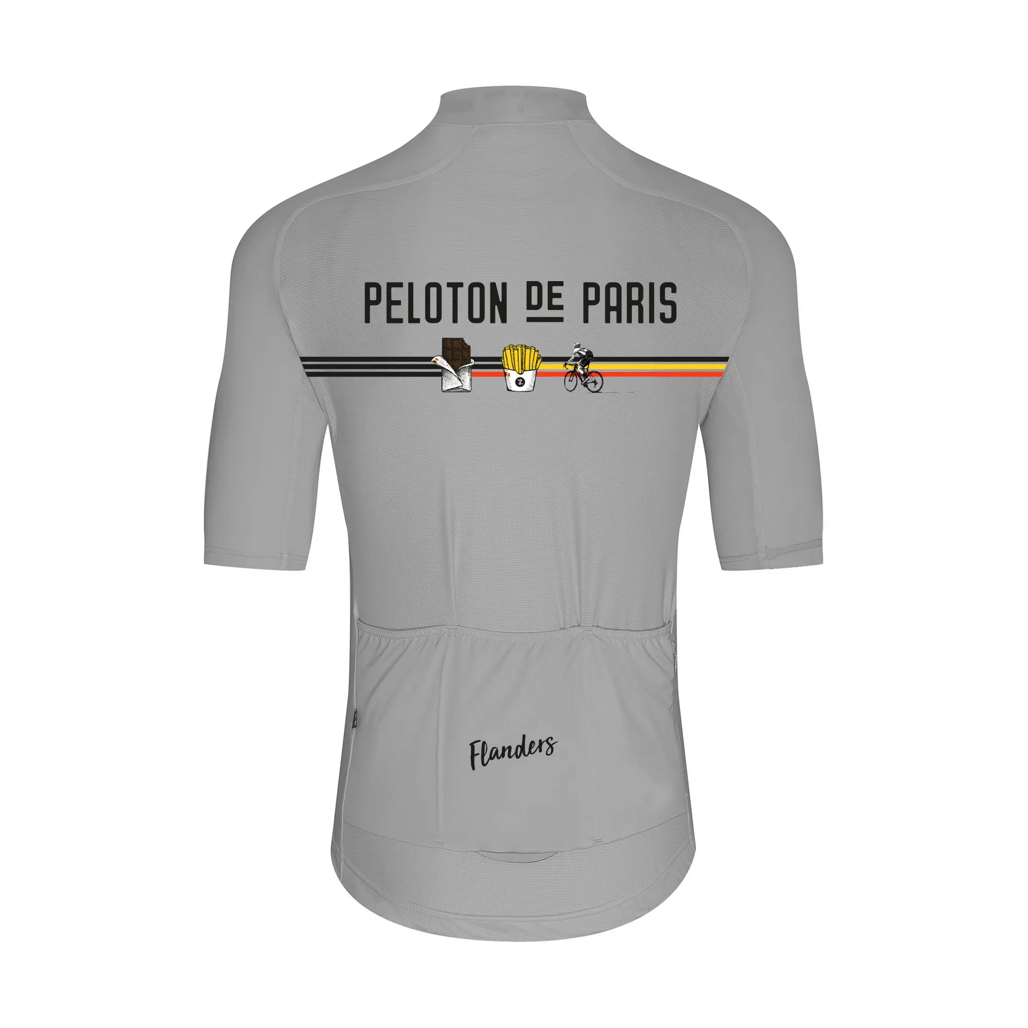 PELOTON DE PARIS Cycling Jerseys Men\'s Summer Breathable Quick Dry Short Sleeve Pro Bike Clothing Low Price Cycl Apparel Replica