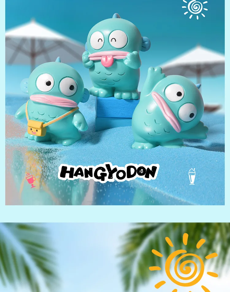 Hangyodon Niedliche Blind Box Meerjungfrau Großmaul-Fisch Anime-Figur Desktop-Dekoration Überraschungsgeschenk für Schüler Mystery Box Großhandel – Detail 6