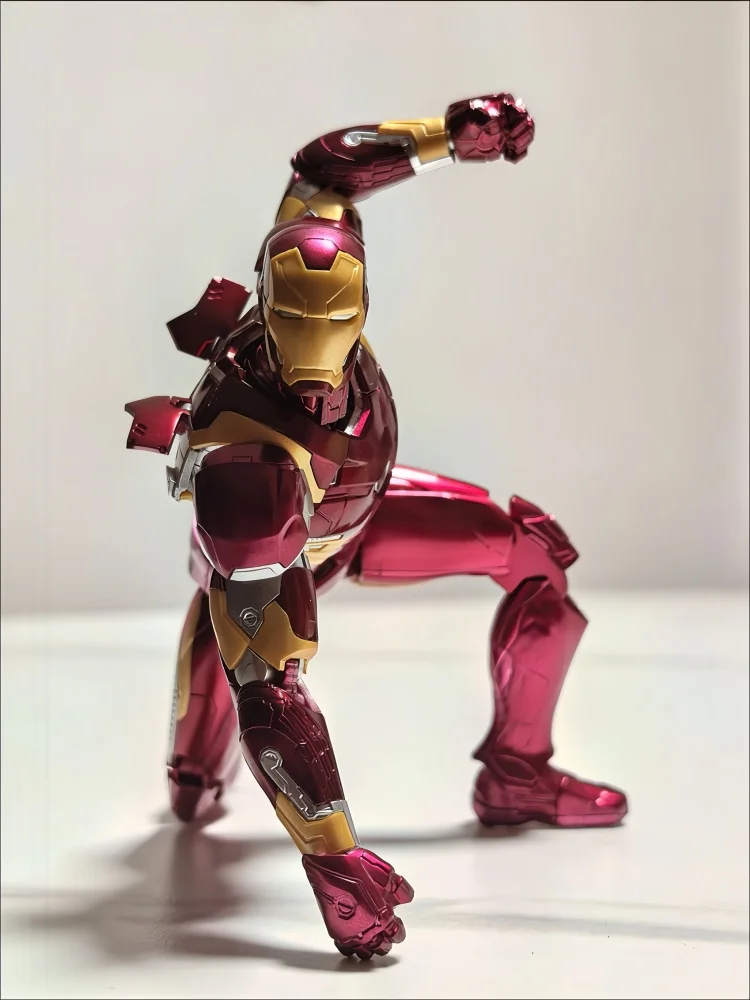

Fondjoy Marvel Iron Man Deadpool Assembly Model Mk46 Scale Articulated Kit Model Action Figure Display For Collectors