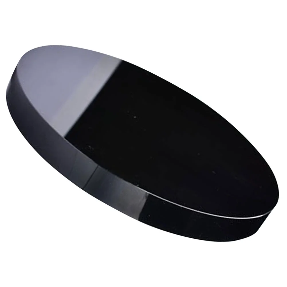 Gothic Obsidian Dining Table Base Witch Scrying Mirror Black Mirrors Divination