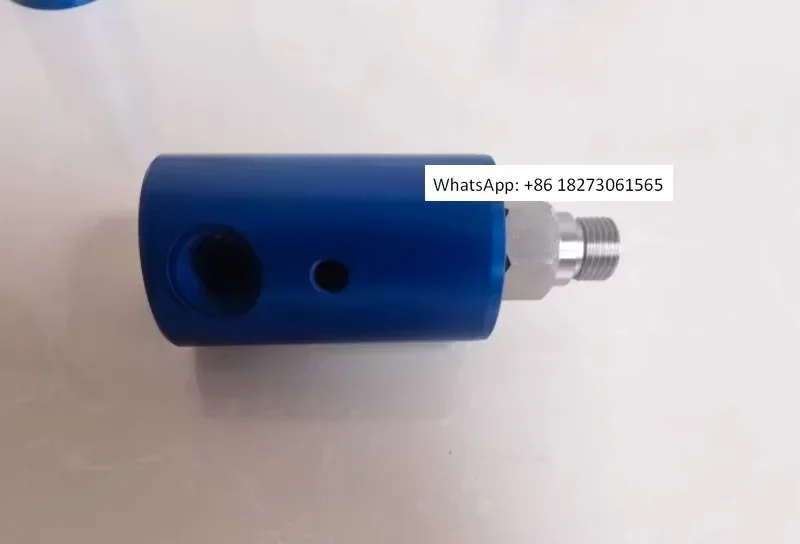 

High speed 6000 RPM rotary joint M16 * 1.5LH, spindle cooling oil, coolant deep hole drilling, center water outlet