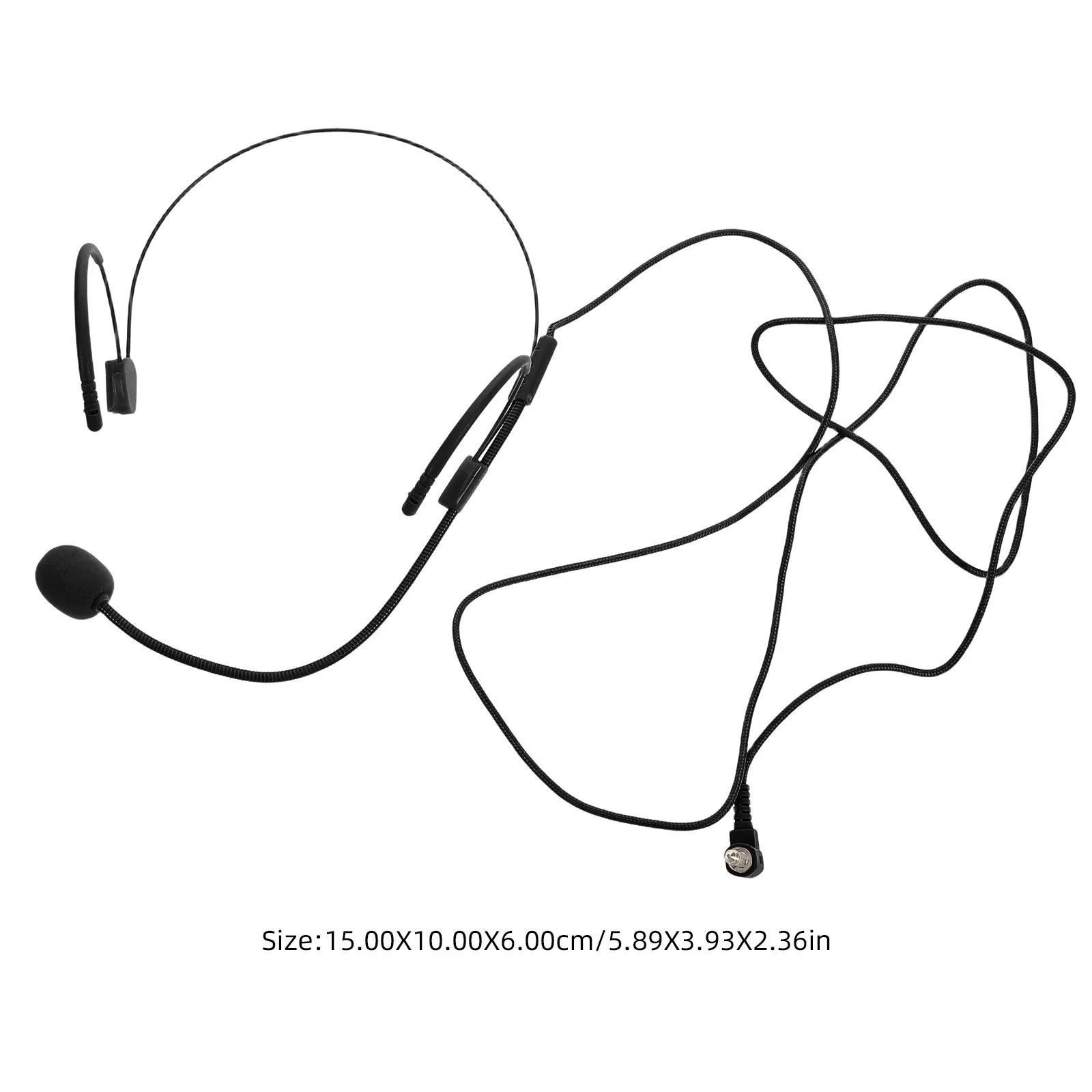 مضخم صوت ميكروفون سماعة خفيفة الوزن متعددة الاتجاهات مكثف ميكروفون لتدريس العروض التقديمية للتحدث العام المدربين